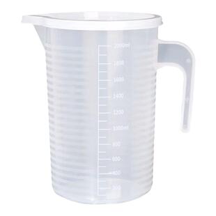 塑料量杯带刻度奶茶店专用量桶大容量食品级烘焙1000毫升量筒商用