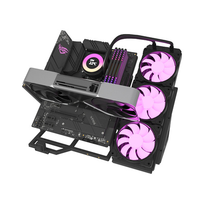 开放式机箱3D打印电脑机架小机箱