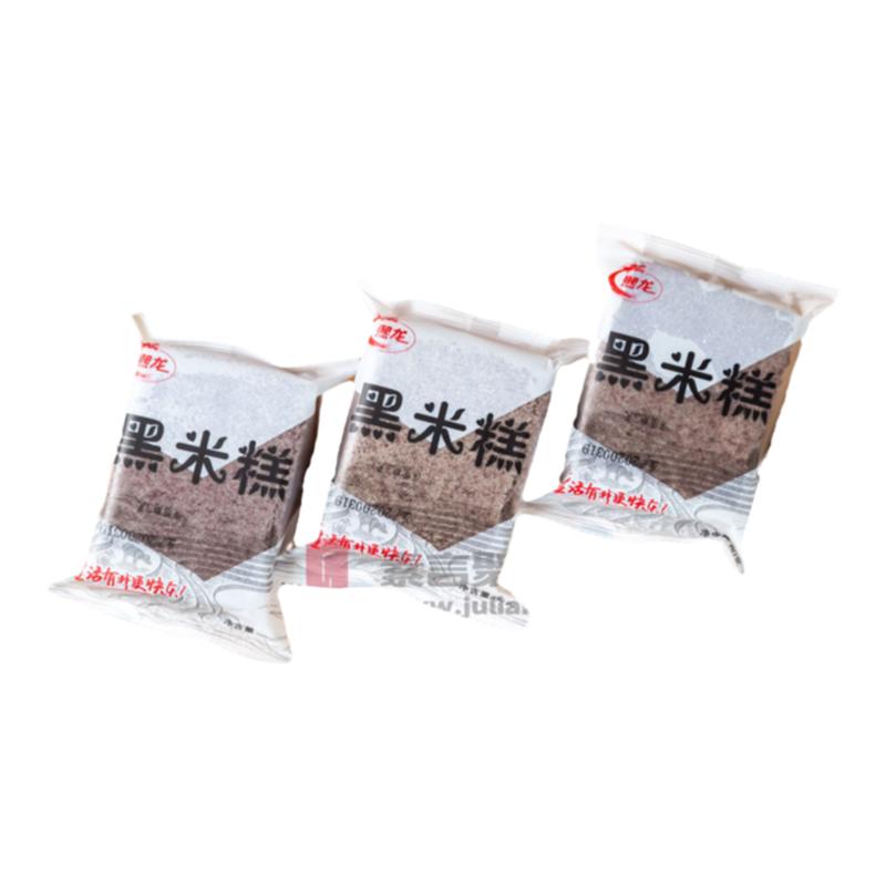 熙龙酷喔传统黑米糕糯米发糕零食点心蛋糕早餐手工粗粮小包装现做