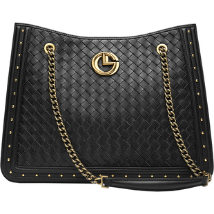 金利来女包2026新款真皮托特包大容量通勤单肩包小众个性手提包潮