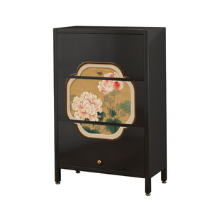 宋氏美学客厅家用斗柜落地沙发餐边柜玄关储物柜靠墙收纳柜子新款