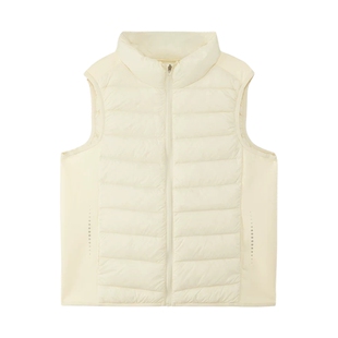 左西女童羽绒马甲冬装保暖2026新款儿童洋气轻薄校服神器内胆背心