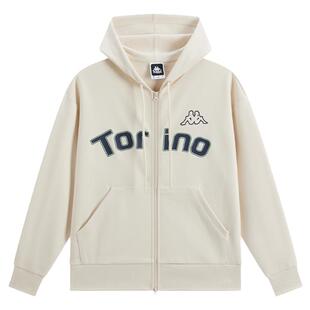 Kappa卡帕背靠背情侣开衫卫衣外套男女2026春季新款美式连帽上衣