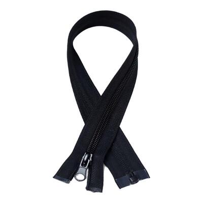 5号彩色尼龙40-80cm开尾校服拉链