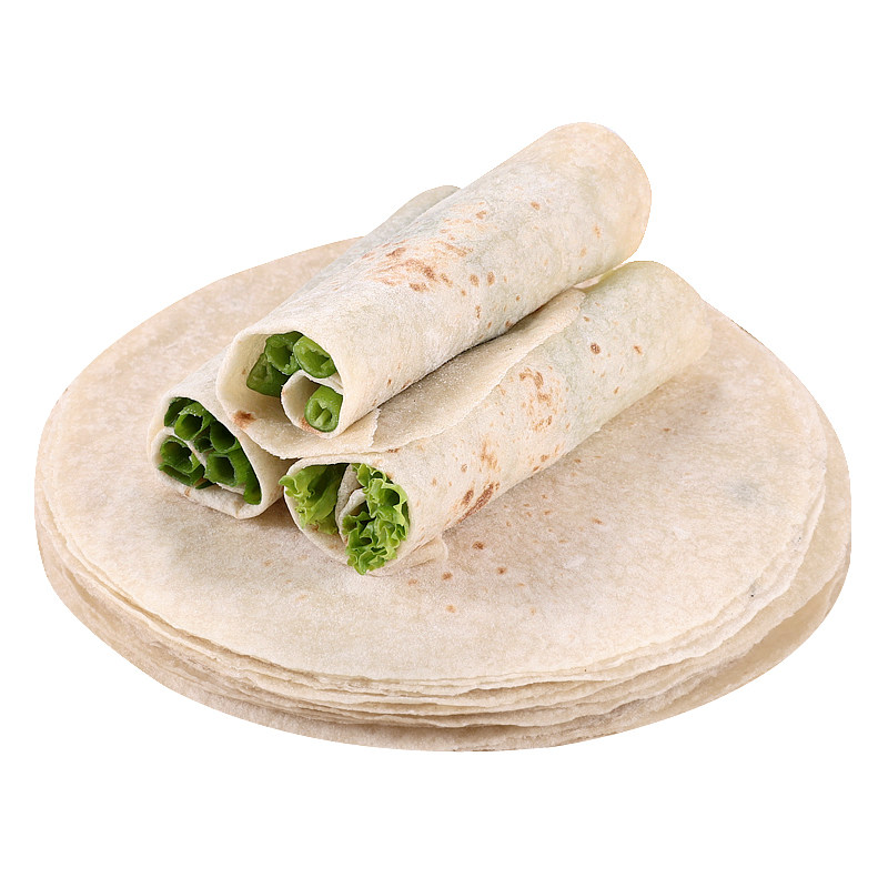 直径20厘米圆形卷饼皮薄饼皮北包点