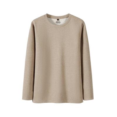 班尼路长袖t恤男加绒保暖双面绒