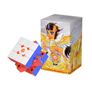 GAN马年新春系列磁力魔方三阶儿童益智玩具新年礼物icarry4/v100