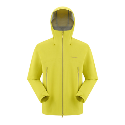 【征野】探路者3L压胶轻量硬壳单冲男防暴雨户外徒步冲锋衣女外套