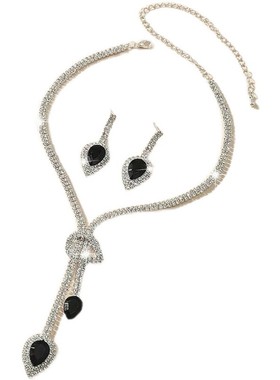 奢华晚宴结婚项链新娘礼服