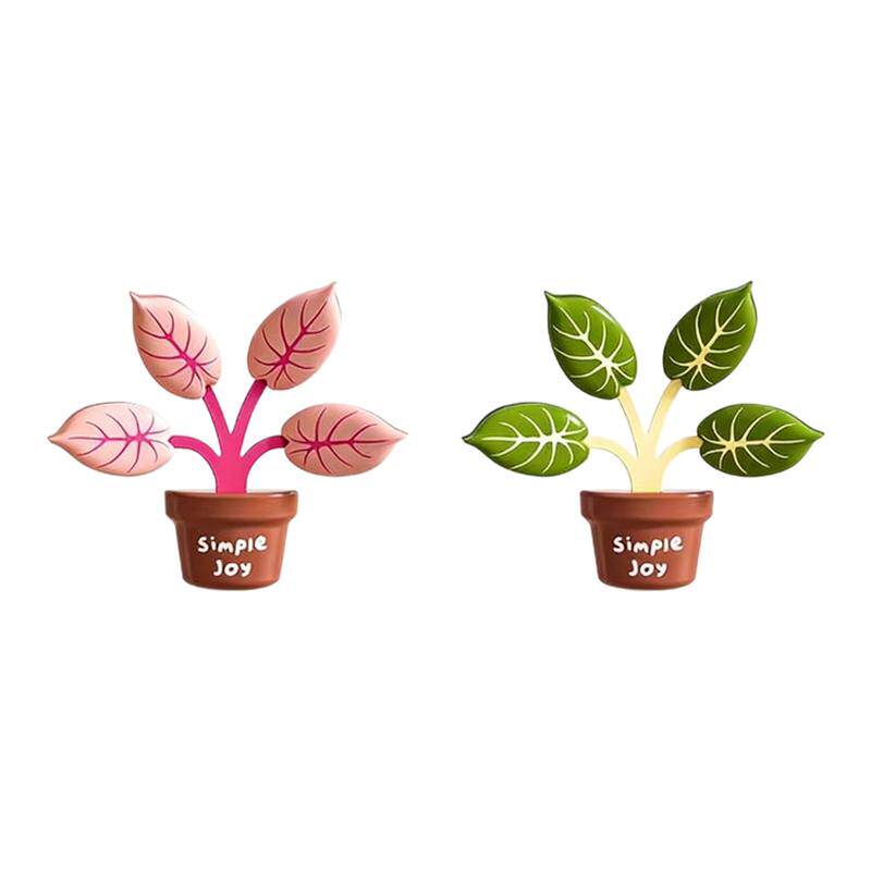 绿植盆栽磁吸封口夹食品密封夹冰箱贴厨房包装袋防潮保鲜零食夹子