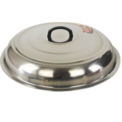 双立鹤不锈钢锅铁炒锅盖大