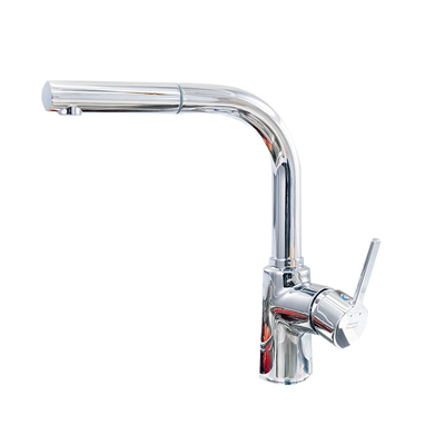 美标枪灰色抽拉式厨房水龙头