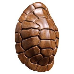 天然紫檀玉檀绿檀木富甲天下木雕文玩招财手把件摆件随身转运摆件