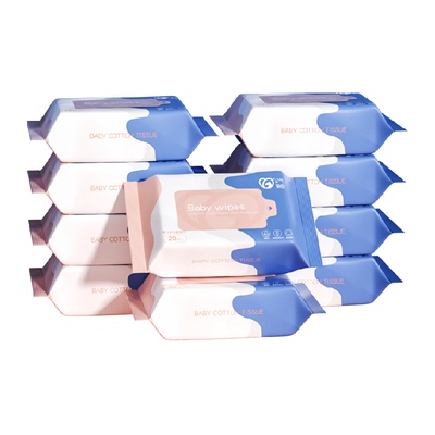 骏日婴幼儿童手口湿纸巾便携装