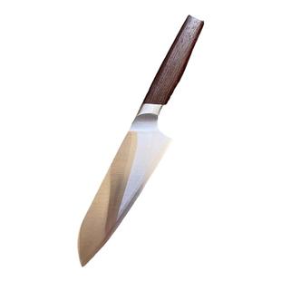 粉未钢三德刀女士切肉菜水果多功能日式小菜刀家用超快锋利外贸刀