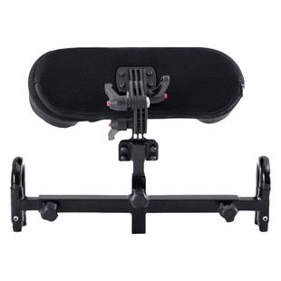 电动轮椅专用头靠头枕 轮椅通用配件可调节角度头靠枕加高靠背