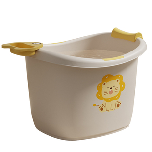 儿童泡澡桶宝宝洗澡桶秋冬天婴儿浴桶可坐洗澡盆小孩游泳家用大号