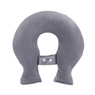 U型挂脖热水袋颈椎热敷注水肩颈u型防爆加厚便携艾绒围脖枕头护颈