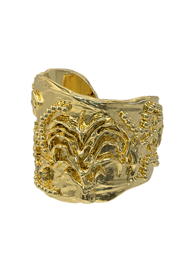 【李佳琦超级年货家装潮电节】JUUNNGLE洲谷树轮耳坠/开口戒/圆环