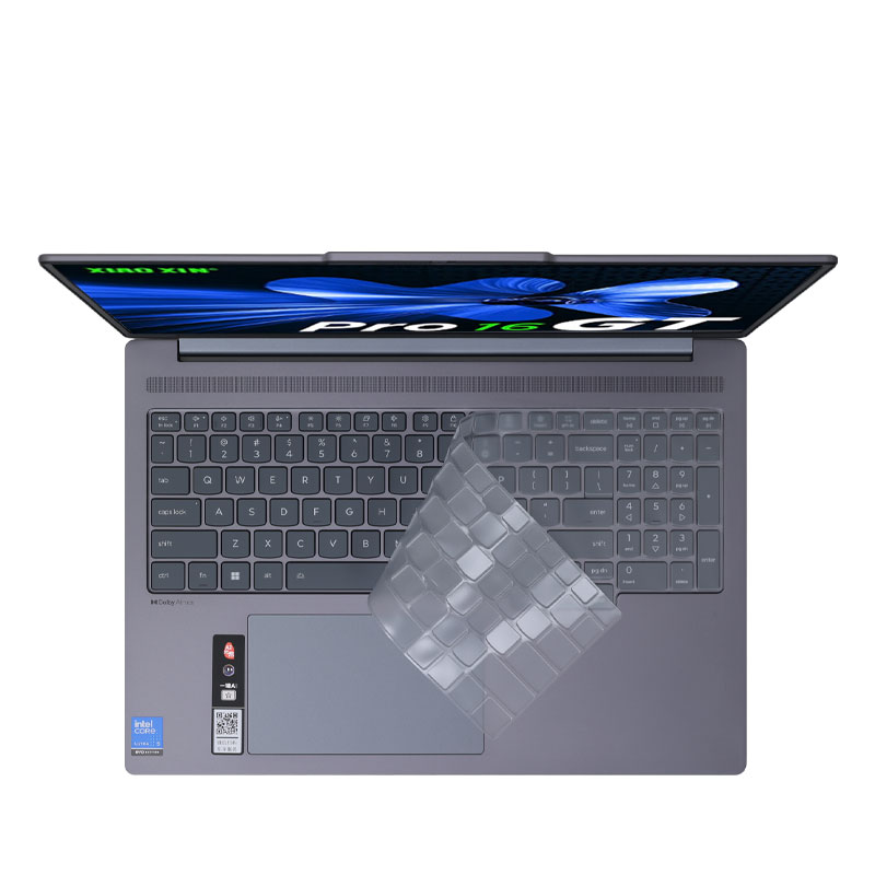 适用联想小新Pro16GT键盘膜2025款小新Pro16键盘保护套pro16IRH10电脑按键防尘垫IAH10笔记本16英寸屏幕贴膜