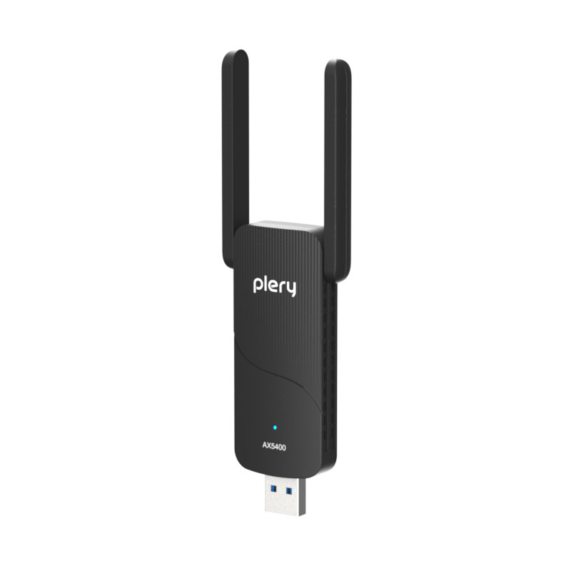 PLERY免驱wifi6无线网卡5G双频千兆AX5400台式机笔记本电脑wifi接收器电竞外置USB热点发射器蓝牙二合一