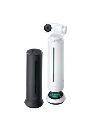 【罗永浩推荐】影石Insta360 Wave AI 录音全向会议麦克风 智能降噪桌面扬声器360°5米拾音 无线蓝牙免驱USB