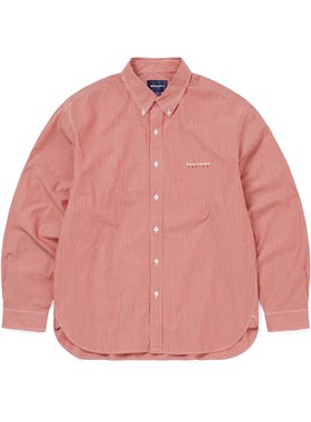 thisisneverthat® DSN Striped Shirt 26春季新款纯色长袖衬衫