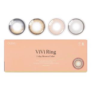 【淘宝秒杀】OLENS韩国进口美瞳琉璃泪光灰日抛4片隐形眼镜体验装