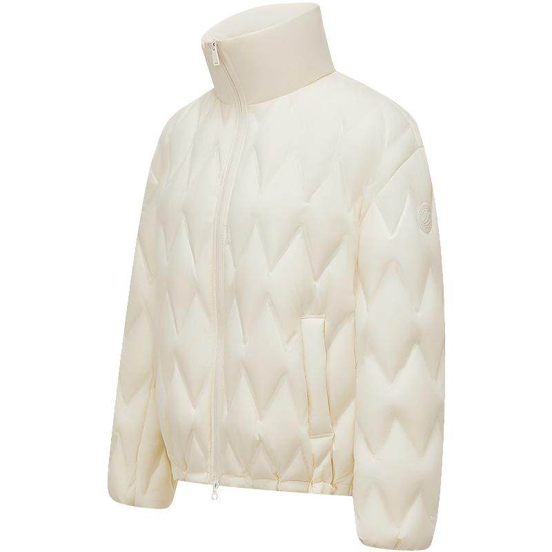 波司登新款羽绒服正品女士时尚立领轻薄保暖短款外套压胶防钻绒
