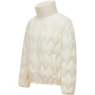 波司登25新款羽绒服正品女士时尚立领轻薄保暖短款外套压胶防钻绒