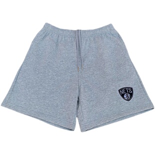 NCAA北美篮球联赛篮网美式短裤篮球裤运动休闲裤五分裤男透气棉质