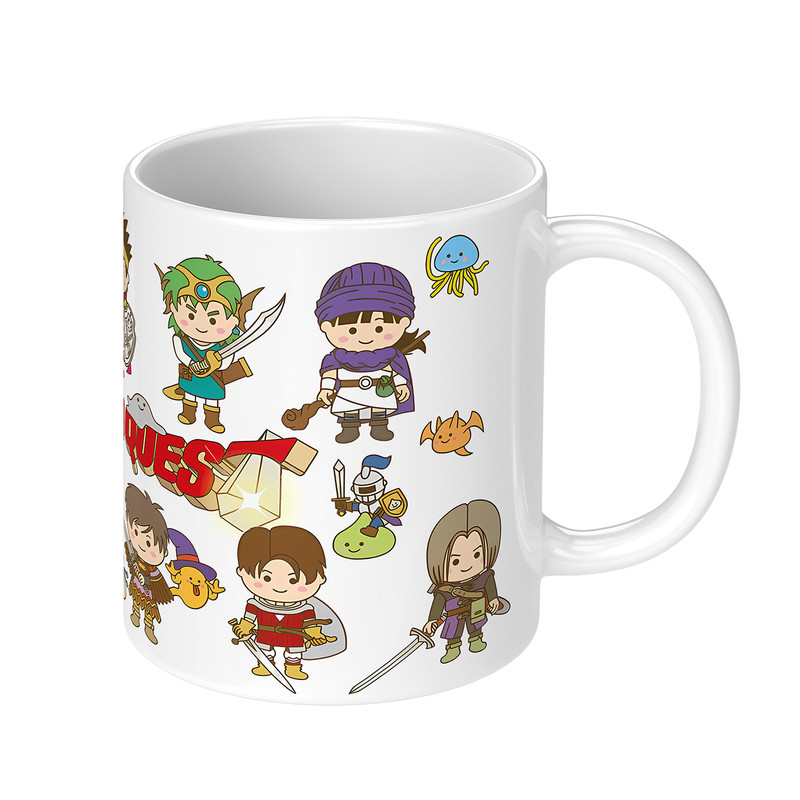 勇者斗恶龙水杯历代周边马克杯陶瓷杯子礼物杯Dragon Quest Mug
