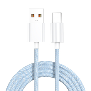 标域 TypeC数据线100W超级快充适用华小米vivo荣耀手机为66w充电线p40p50mete60pura70冲安卓tpyec闪充nova9