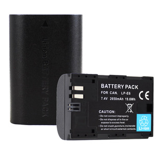 适用佳能5D2 6D 80D 70D60D5D3 90D7D R5 R6相机LP-E6N电池充电器