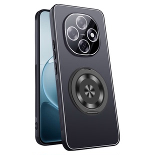 欧福龙适用于OPPOa6pro手机壳A6 por保护套OPPO新款金属磨砂旋转支架镜头全包式带镜头膜高颜值防摔壳