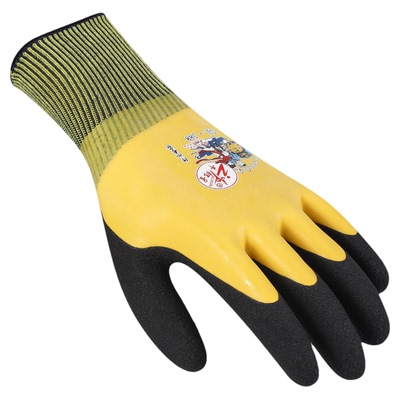 牛郎星干活耐磨防水防油劳保手套