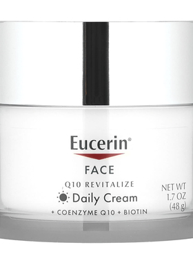 优色林Eucerin焕活霜保湿日霜面霜补水紧雅滋润Q10活性酶生物维生