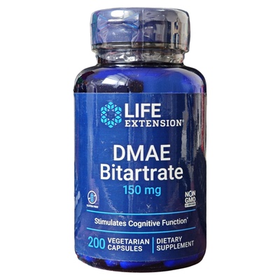 life酒石酸氢盐DMAE营养素200粒