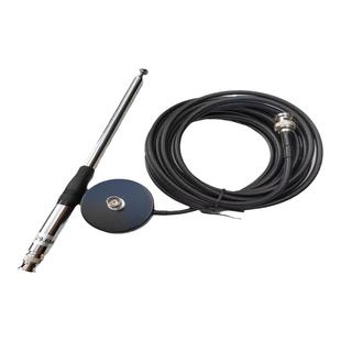 对讲机拉杆天线27MHZ对讲机CB短波29.6伸缩天线1.3米 BNC公卡口Q9