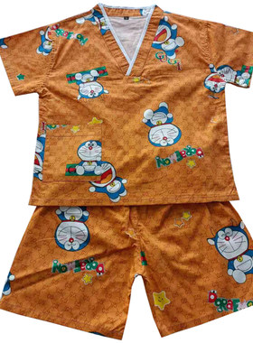 汗蒸服宝宝大童小孩卡通可爱