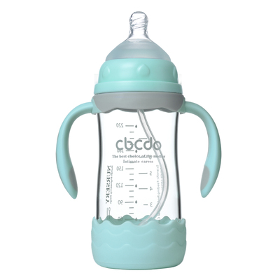 卡咘卡哆硅胶套新生用品玻璃奶瓶