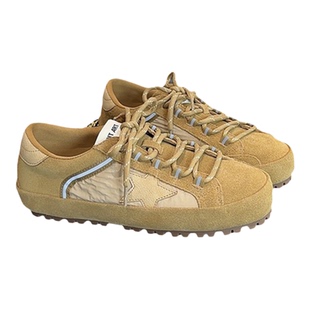 软底软面时尚百搭德训鞋女款内增高2026新款运动休闲星星板鞋女鞋