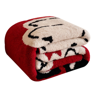 珊瑚绒沙发毯子午睡毯办公室午休小毛毯加厚2026新款盖毯空调毯