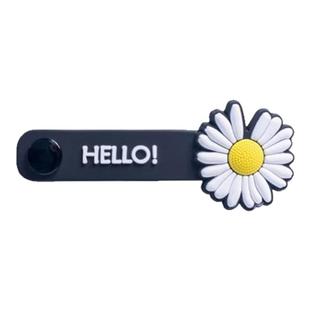 卡通创意理线器可爱硅胶绕线器充电线集线器按扣绑线带耳机绕线器