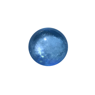 天然冰透海蓝宝裸石小球吊坠水晶宝石绿柱石手串送礼物情侣款男女