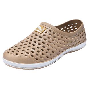 洞洞鞋男夏季新款运动休闲防臭包头凉鞋户外涉水防滑凉鞋沙滩鞋男