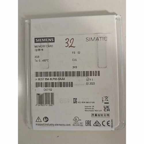 询价PLC6ES7 954-8LP03-0AA0#SIEM