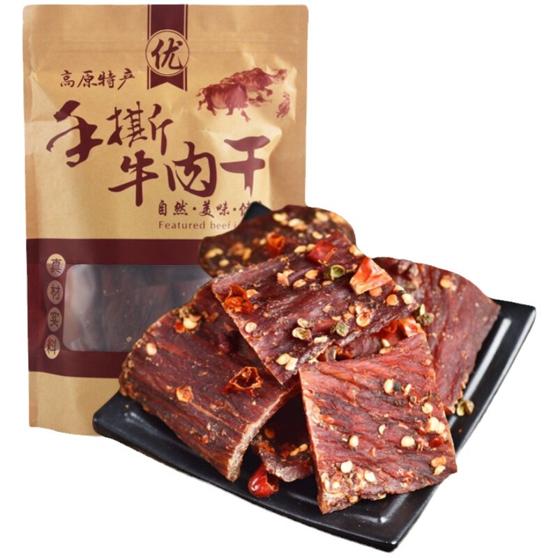 大凉山特产麻辣青花椒风干牛肉干