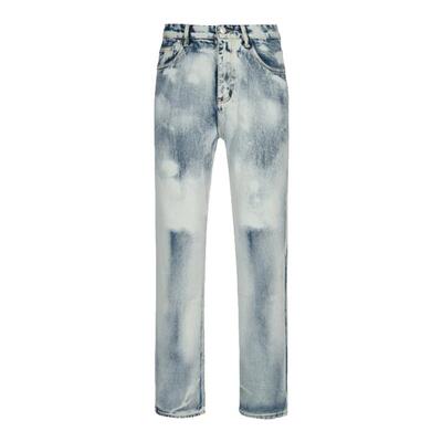 YORAINBOW水洗扎染牛仔裤