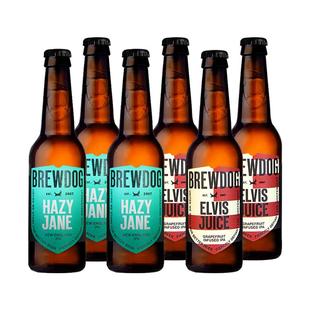 英国品牌 BREWDOG酿酒狗国产朋克IPA/猫王/浑浊简恩精酿啤酒330ml